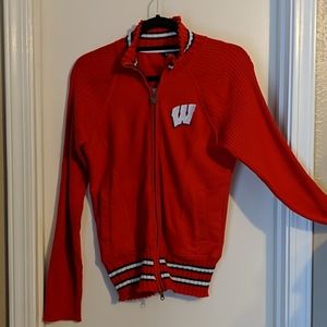 Wisconsin Badgers Zipper Sweater